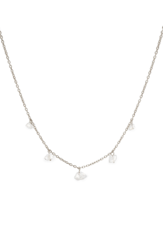 Abrazi Herkimer Collier Argent ()