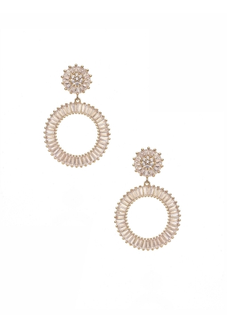Poirier JE-75213 Boucles d'oreilles dorées