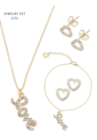 Poirier JS-009 Parure Mariage Julia Or