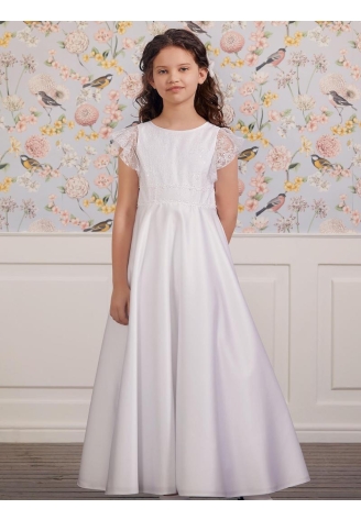 LILLY 08-1102-WH Robe de Communion