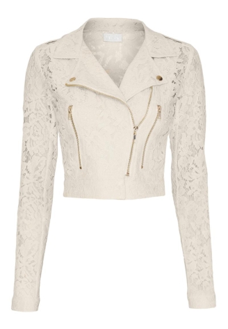 LILLY 09-790-CR Veste Mariage Ivoire Dentelle ()