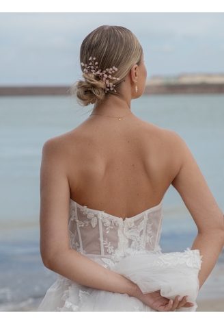 Sally Jane Bridal Lotis Épingles à Cheveux Or ()