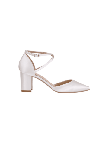 The Perfect Bridal Company Maisie Chaussure Mariage Satin ()