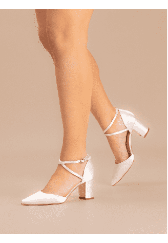 The Perfect Bridal Company Maisie Chaussure Mariage Satin