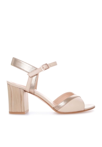 Content Luna Chaussures Mariage Blush Bronze ()