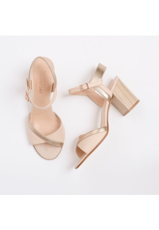 Content Luna Chaussures Mariage Blush Bronze