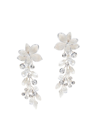 Poirier NC-1334 Boucles d'oreilles Argent 