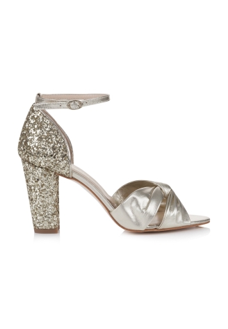 Rachel Simpson Candyfloss Or Chaussures de mariée ()