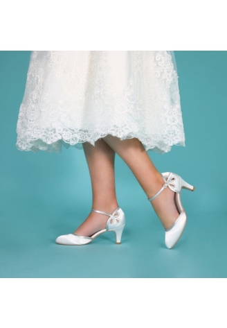 The Perfect Bridal Company Nina Argent Chaussure Mariage