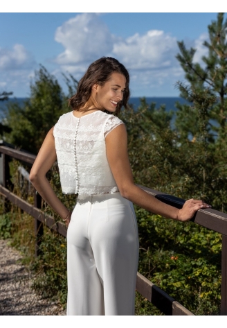 Novias Emanuelle Boléro en dentelle