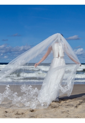 Voile Euphoria de Novias - 270 cm ()
