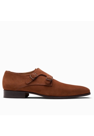 Paulo Bellini Ugento Chaussure Mariage Homme Suède Cognac ()