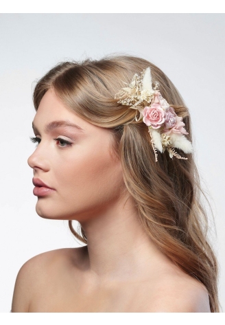 Poirier BB-469 Peigne Cheveux Fleurs ()