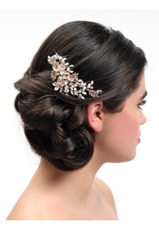 Poirier BB-432 Rose Peigne Cheveux ()