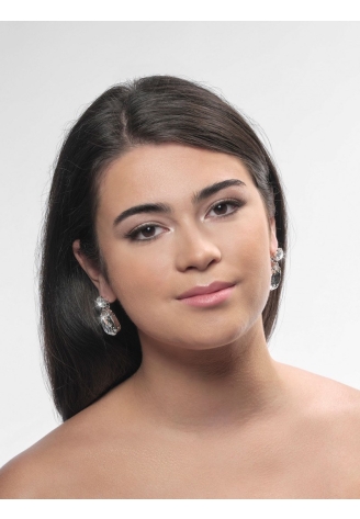 Poirier NC-1339 Boucles d'Oreilles Argent ()