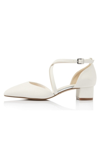 Rainbow Club Maike Chaussures de Mariée – Métallisé Ivoire Clair ()