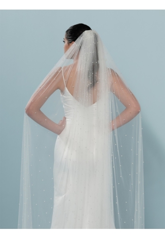 Poirier S19-300-1-Soft Voile Ivoire - 300 cm