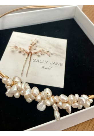 Sally Jane Bridal Sabrina Hair Vine Gold
