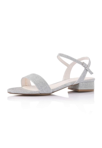 Rainbow Club Salli Argent Métallique Chaussures Mariage ()