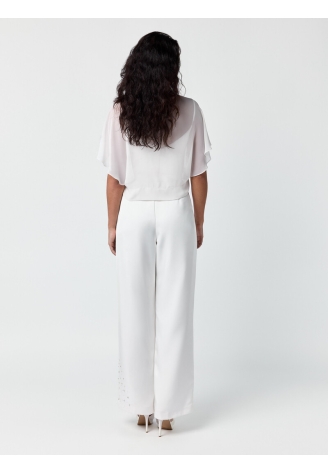 Poirier ST-75323 Gilet | Chiffon