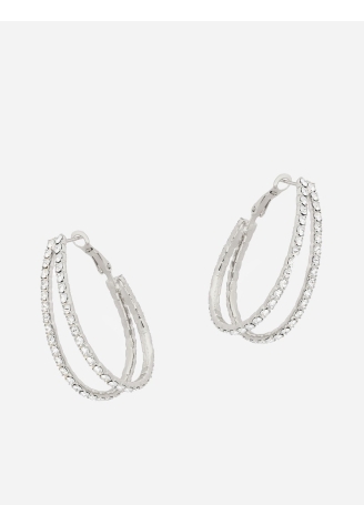 Abrazi Marilyn Boucle d'Oreille Argent-M ()