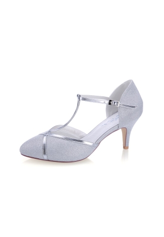 G. Westerleigh Zara Argent Chaussure de Mariage