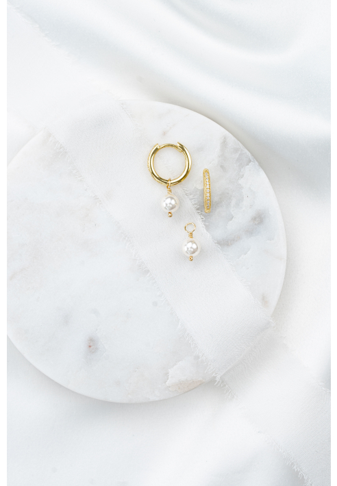 Perlenbräute Anni Boucles d’oreilles