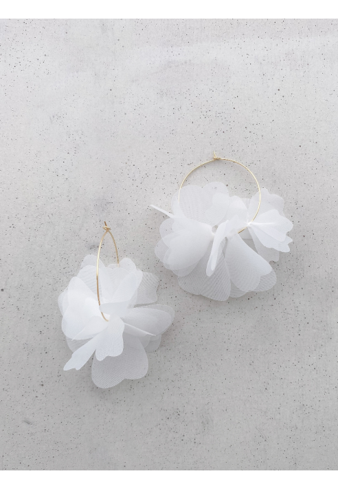 Perlenbräute Flora Boucles d’oreilles