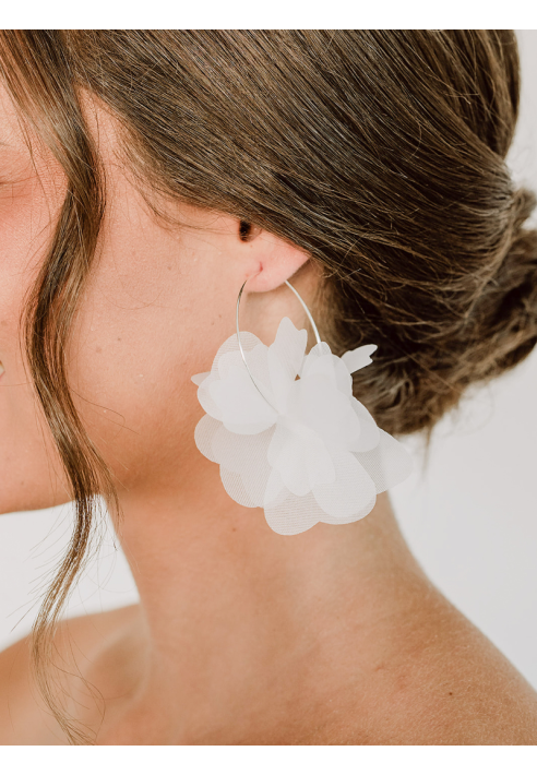 Perlenbräute Flora Boucles d’oreilles ()