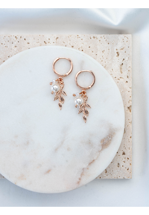 Perlenbräute Resi Boucles d’oreilles