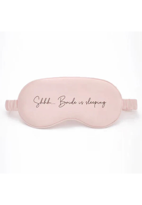 Masque de sommeil mariée "Shhh... Bride is sleeping" ()