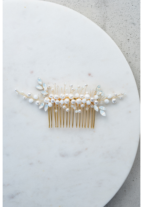 Perlenbräute Kris Peigne à cheveux