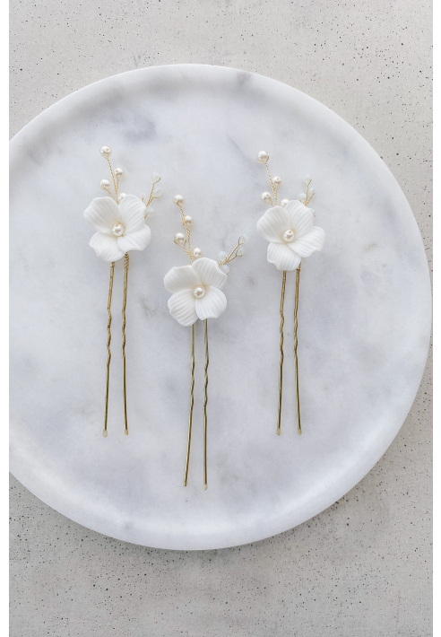 Perlenbräute Coco Épingle à cheveux avec perles