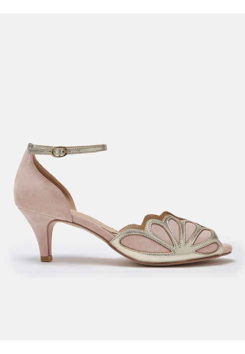 Rachel Simpson Isadora Chaussures de Mariée Rose Blush ()