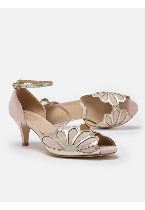 Rachel Simpson Isadora Chaussures de Mariée Rose Blush