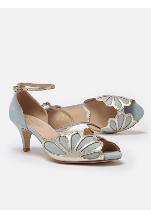 Rachel Simpson Isadora Chaussures de Mariée Bleu Clair