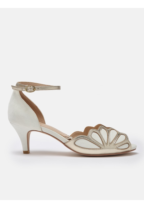 Rachel Simpson Isadora Chaussures de Mariée Ivoire ()