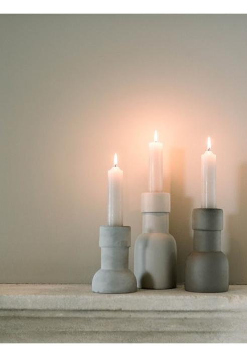 Leeff Bougeoir Caro L Gris