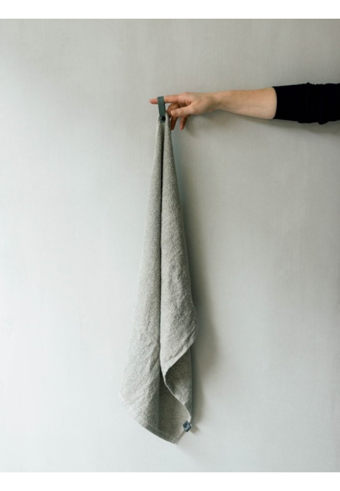 Serviette de cuisine Kaat gris clair