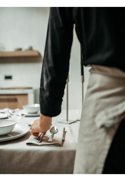 Nappe Tobias Gris clair — Leeff