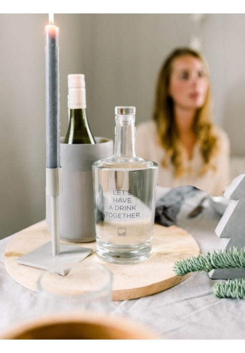 Leeff 18274 — Carafe Ward gris doux