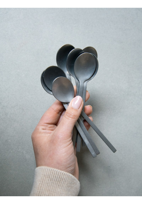 Cuillères Charlot — lot de 4, argent vintage