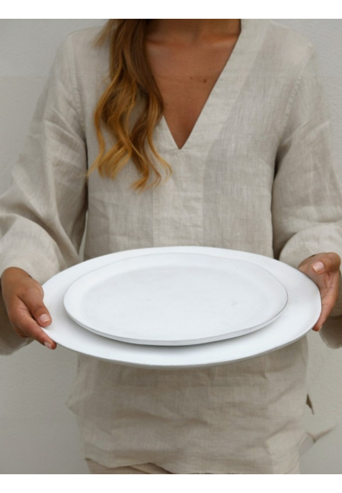 Plateau Thijs L Leeff blanc mat