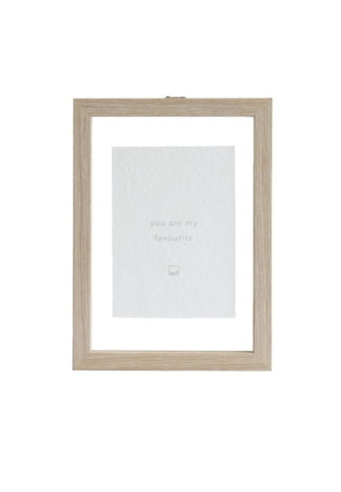 Leeff 18506 Photo Frame Philou A5 - You are my favourite Natural ()