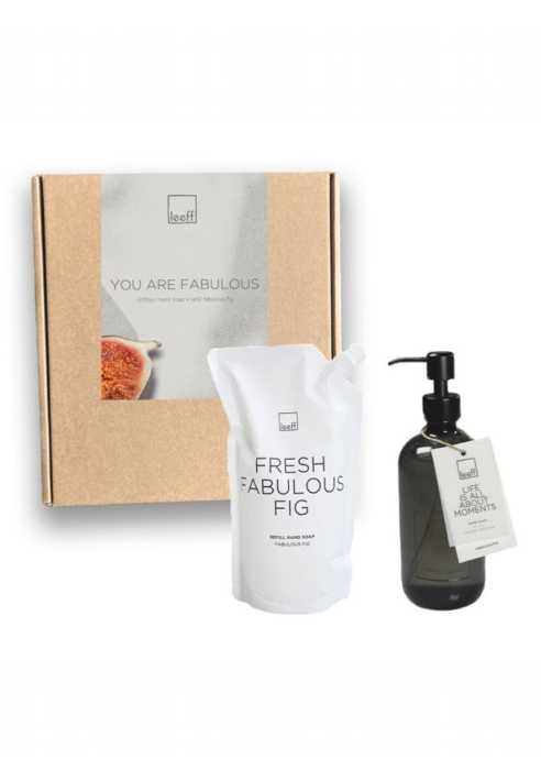 Coffret Leeff Fabulous Fig — Savon mains et recharge ()