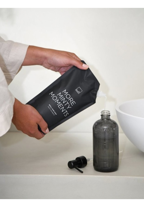Leeff Giftbox Minty Moments — Savon mains & recharge noir