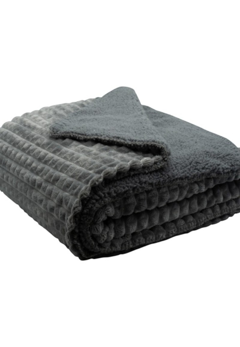 Leeff Plaid Puk Gris ()