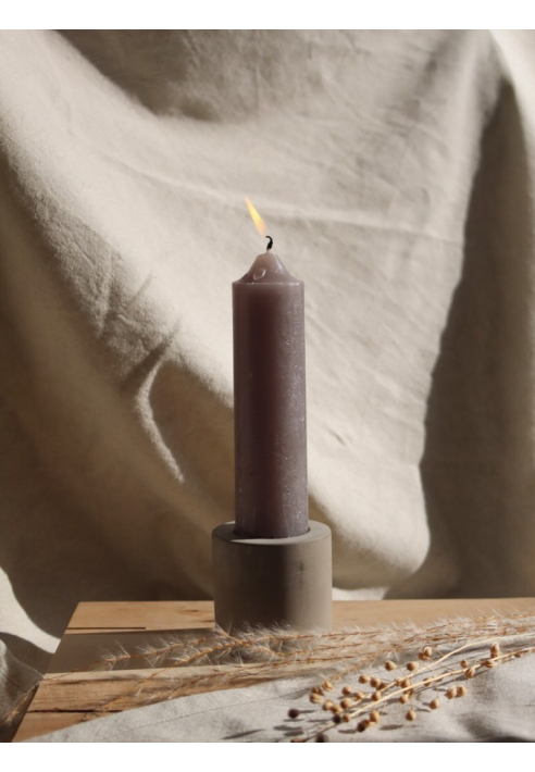 Leeff Coffret Brian — Bougeoirs gris