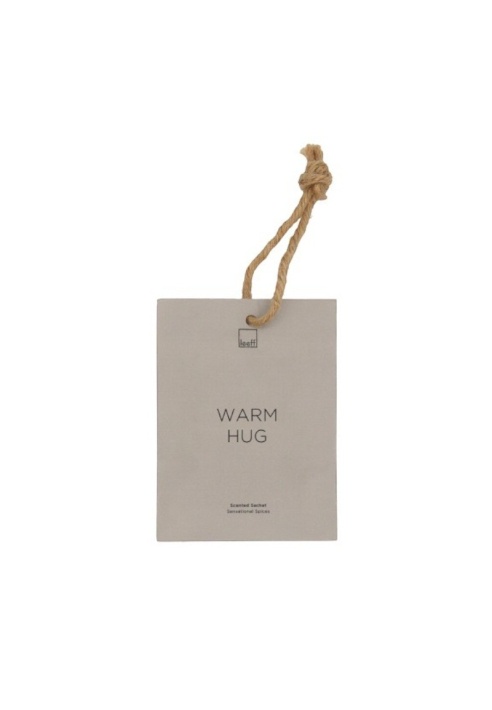 Leeff — Sachet parfumé 'Warm Hug' Taupe ()