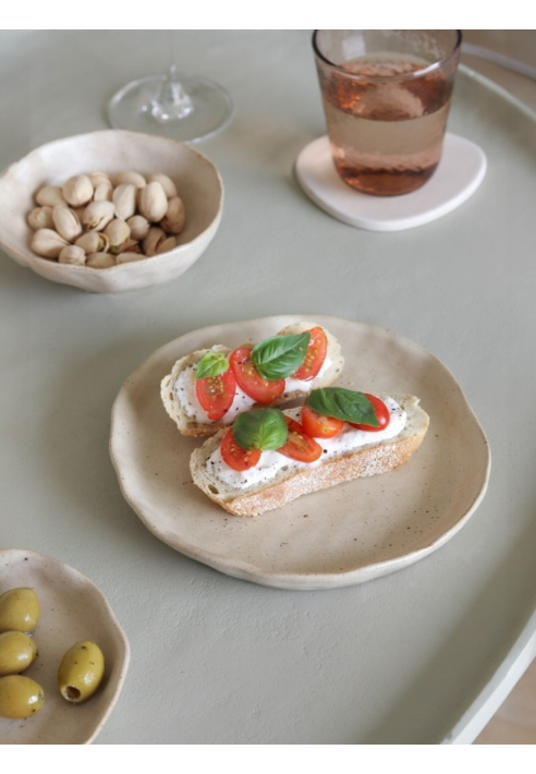 Leeff Assiette Eva L Naturelle